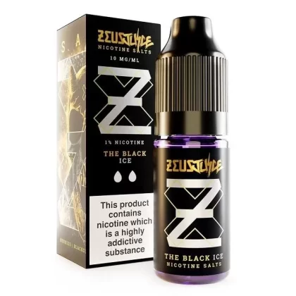 Zeus Juice The Black Ice Nic Salt E Liquid (10ml)