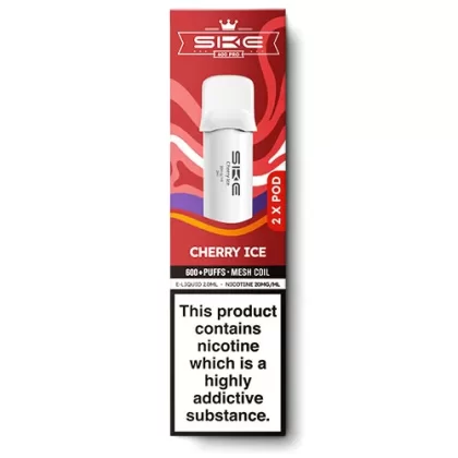 Cherry Ice SKE 600 Pro Pods - 20 mg/ml, 10 mg/ml