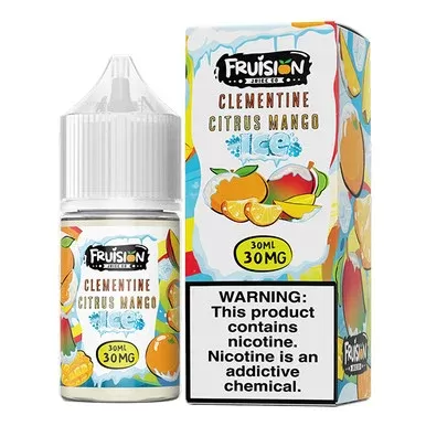 Clementine Citrus Mango Ice by Fruision E-Juice (30mL)(Salts) - Nicotine Level#30mg>50mg