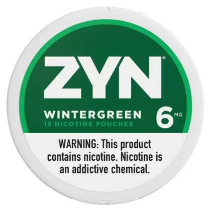 Zyn Wintergreen - Zyn#Wintergreen~Nic Level#6mg>3mg