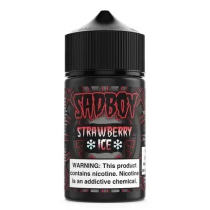 Sale $5.25 – Strawberry Ice by Sadboy E-Liquid 60ml