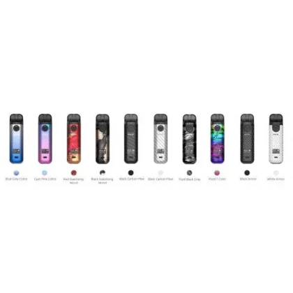 Smok Novo 4 Kit - Silver Carbon Fiber