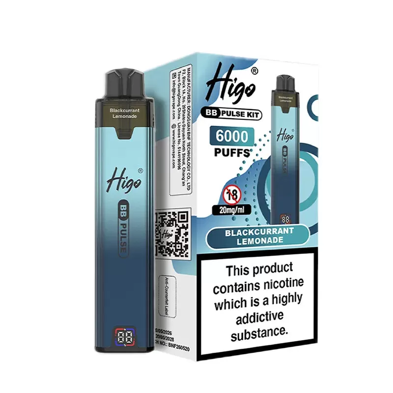 Higo BB Pulse 6000 Pod Kit - Mr Blue - Image 2