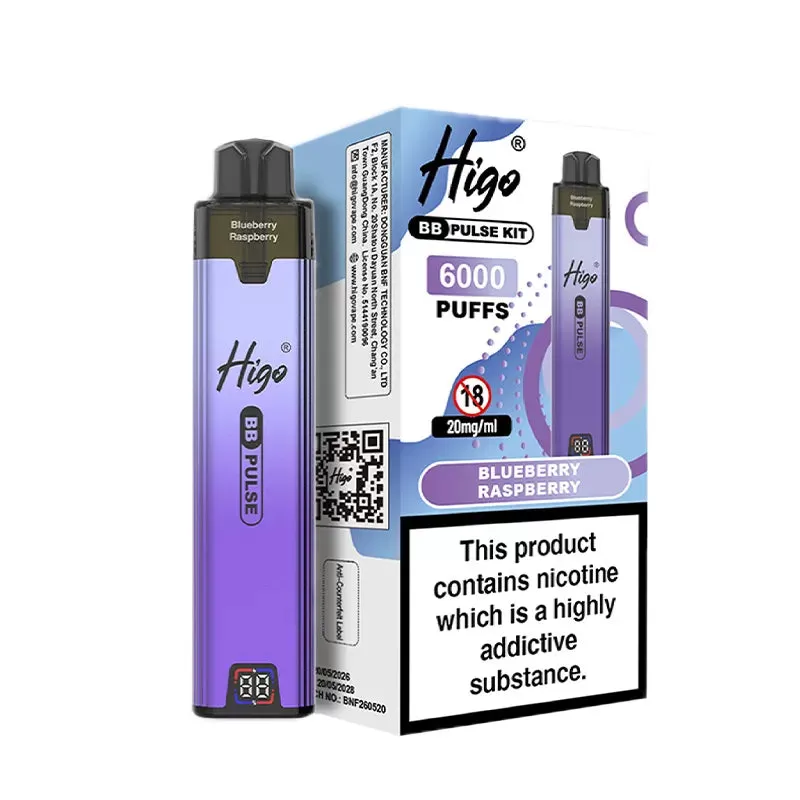Higo BB Pulse 6000 Pod Kit - Mr Blue - Image 3