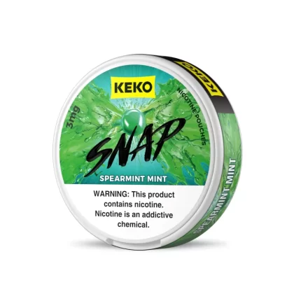 KEKO "SNAP" - Spearmint Mint - Nicotine Pouch (15 Count)