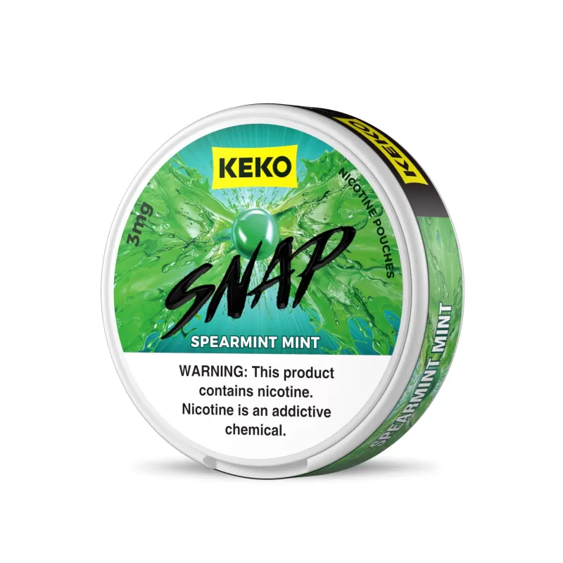KEKO "SNAP" - Spearmint Mint - Nicotine Pouch (15 Count)