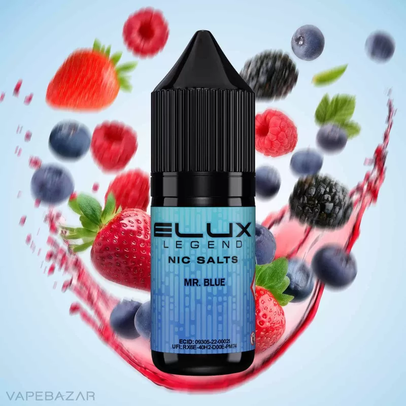 ELUX Legend Nic Salts – Mr. Blue - Vapebazar
