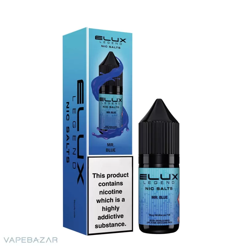 ELUX Legend Nic Salts – Mr. Blue - Vapebazar - Image 3