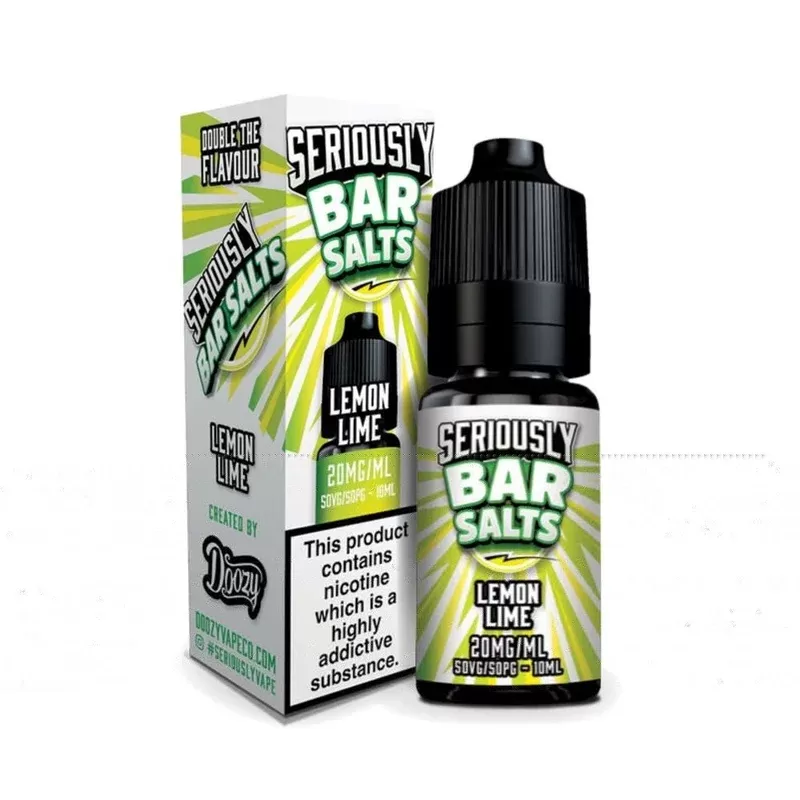 Seriously Bar Salts Lemon Lime