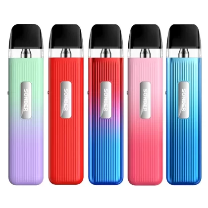 Geekvape Sonder Q 20w Pod Kit - Colour#Black>Gray>Green>Green Purple>Red>Red Blue>Rose PInk>Sky Blue>Violet Purple>White