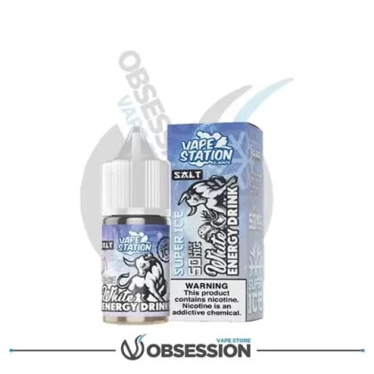 White Energy Drink Super Ice Salt Nic 30ml | Vape Station