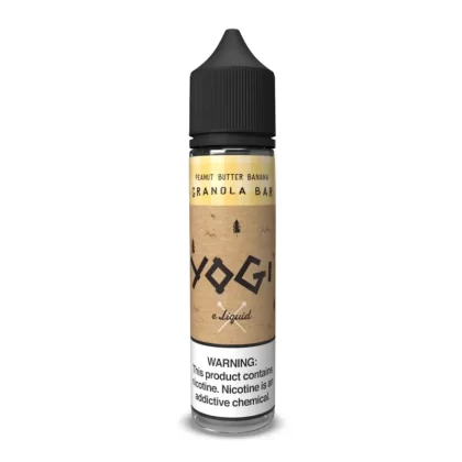 YOGI E-Liquid – Peanut Butter Banana Granola Bar – 60ML E-Liquid - 6MG