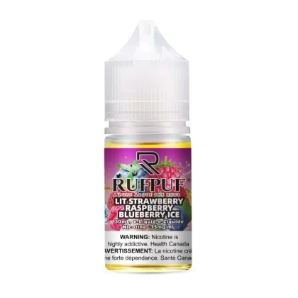 Rufpuf -Lit Strawberry Raspberry Blueberry Ice 30ml (20/35/50mg) - Vapebar Pk