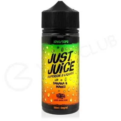 Banana & Mango Shortfill E-Liquid by Just Juice 100ml