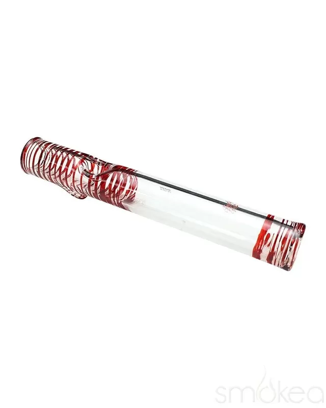 Glowfly Glass Clear Steamroller Pipe - Color#Amber>Black>Blue>Green>Red>White