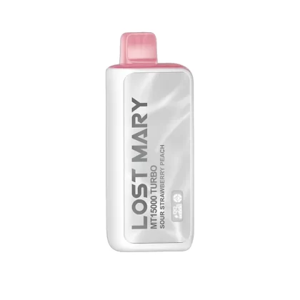 Sour Strawberry Peach Lost Mary MT15000 Turbo - Huffvape