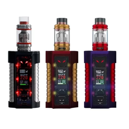 Sigelei MT 220W TC Kit with Revolvr Tank (4ML) - Black&SS
