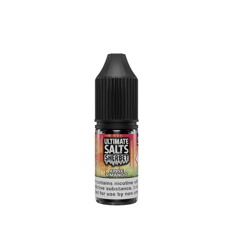 Ultimate Salts Sherbet Apple & Mango 10ml Nic Salt E-Liquid
