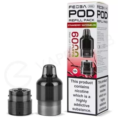 Strawberry Watermelon Feoba 6000 Pro Refill Pack