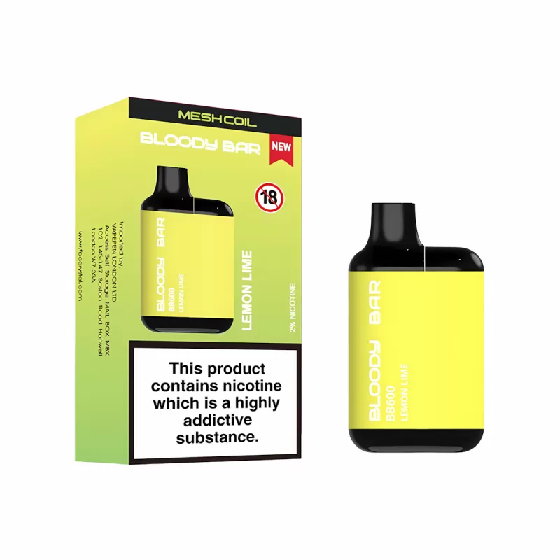 Bloody Bar BB600 Prefilled Pod Kit - Peach Mango - Image 2