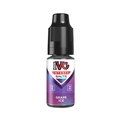 IVG Intense Grape Ice Saltnic Vape Juice - 10mg