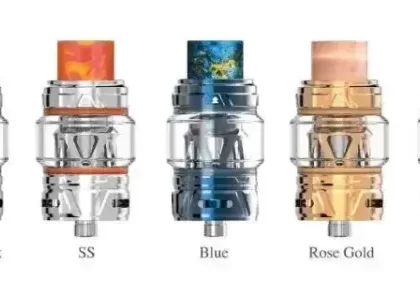 Horizontech Falcon 2 Sub-ohm Vape Tank - colour#Green>Gold (75D924)