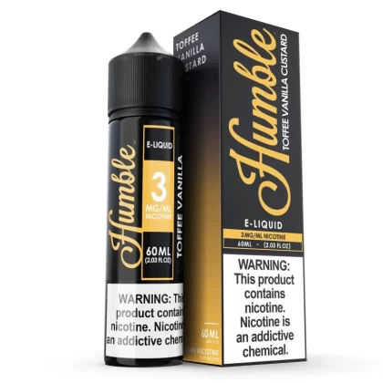 Toffee Vanilla Custard by Humble E-Liquid 60ml - 3MG