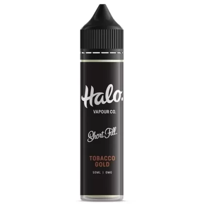 Tobacco Gold by Halo Shortfills - 0 mg/ml (14D6FE)