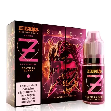 Death By Bunny Salt By Zeus Juice 10ml - Nicotine Strength#5mg (Salt)>10mg (Salt)>20mg (Salt)