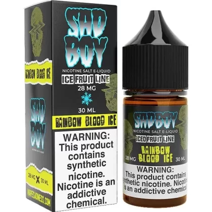 Rainbow Blood Ice Salt by Sadboy Salts 30ml - Strength#28MG>48MG (FEA884)