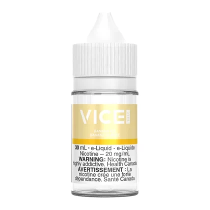 Vice Salt Nic E-Liquid - Banana Ice 30ml - 20mg/ml