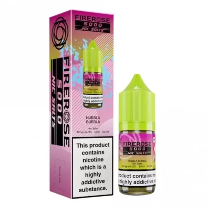 ELUX Firerose 5000 Hubbla Bubbla Nic Salt E Liquid (10ml)