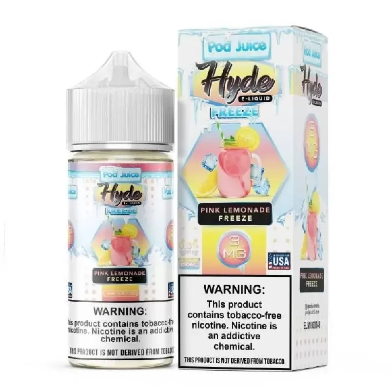 Pod Juice Freeze – Hyde Pink Lemonade – 100ml – Pod Juice E-Liquids