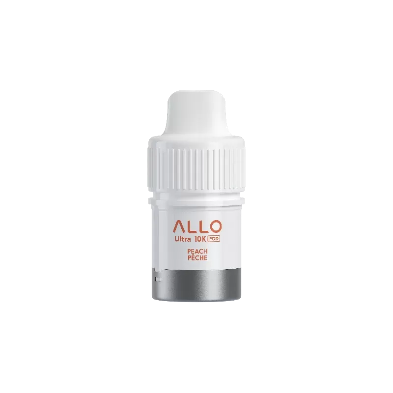Allo Ultra 10k Hybrid Peach Pre-filled Pod