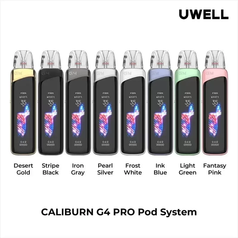 Uwell Caliburn G4 Pro 35W Pod Kit - Eightvape - Image 3
