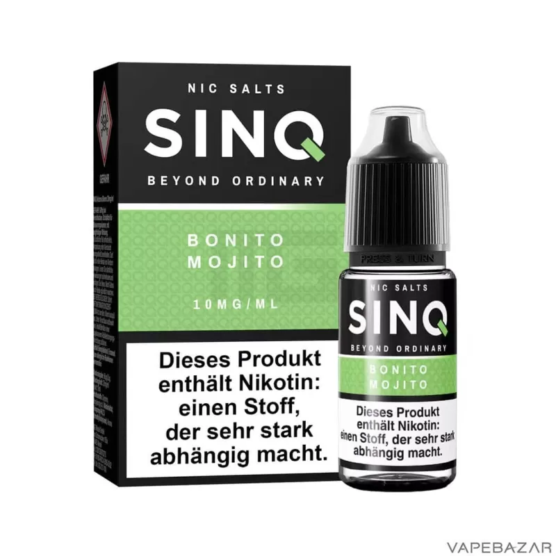 SINQ Nic Salt – Bonito Mojito - 10mg/ml, 20mg/ml - Image 3
