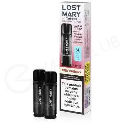 Red Cherry Lost Mary Tappo Prefilled Pod