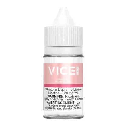 Vice Salt Nic E-Liquid – Peach Ice 30ml - 12mg/ml, 20mg/mL