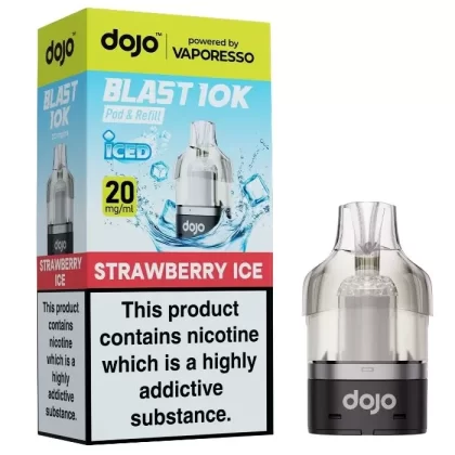 Vaporesso Dojo Blast 10k Strawberry Ice Pods