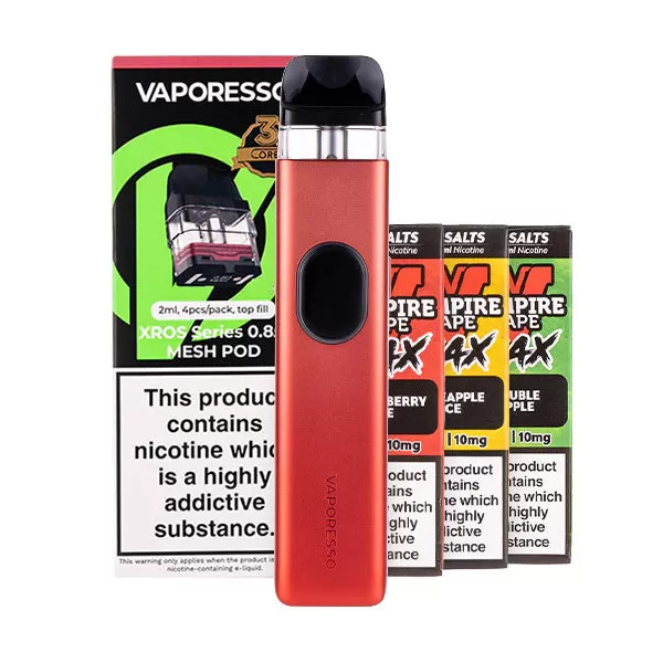 Vaporesso XROS 5 Pod Kit Bundle - Carbon Stripe / 0.4ohm - Image 3