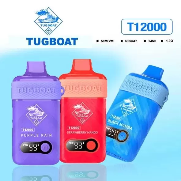 Tugboat T12000 Disposable Vape (12,000 Puffs) - Image 2