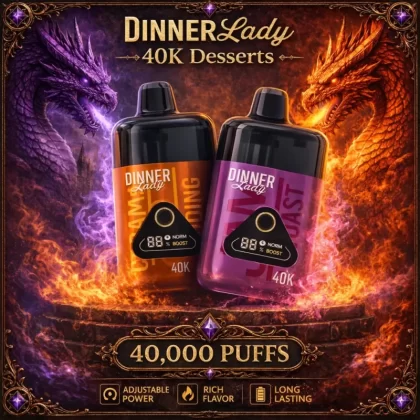 Dinner Lady 40K Desserts - Lemon Tart - Vapeciga