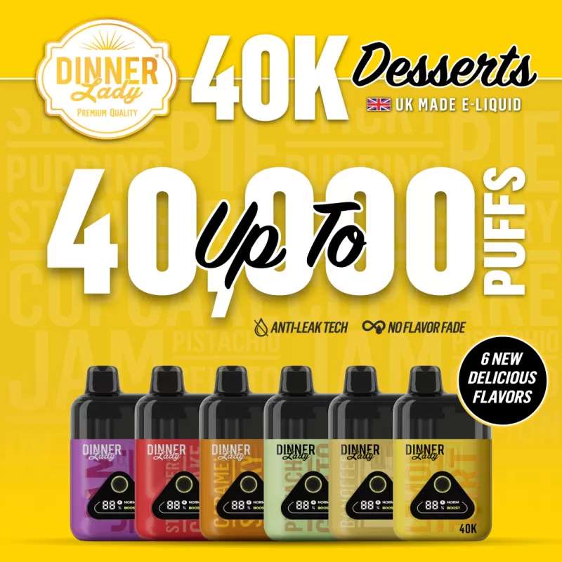 Dinner Lady 40K Desserts - Lemon Tart - Vapeciga - Image 3