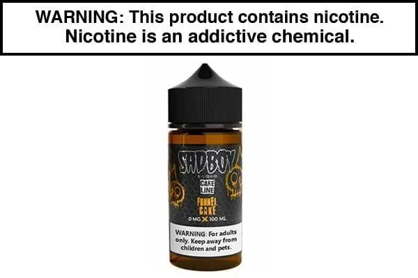 FUNNEL CAKE BY SADBOY E LIQUID 100ML - Vapejuice