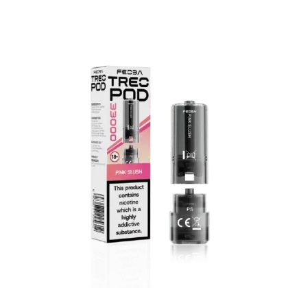 Feoba Treo 33000 Prefilled Pod Pink Slush - Nicotine Strength#20mg (5B4D09) (5B4D09)