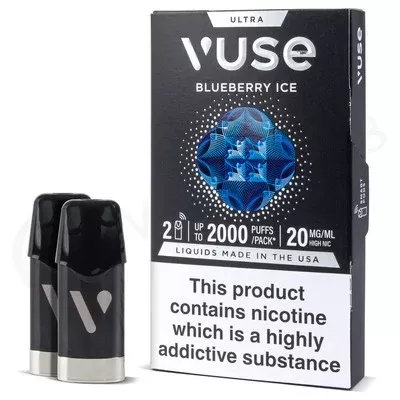 Blueberry Ice Vuse Ultra Prefilled Pods