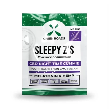 Green Roads Sleepy Z’s Gomitas 25mg CBD + 0.5mg Melatonina - Vape Store