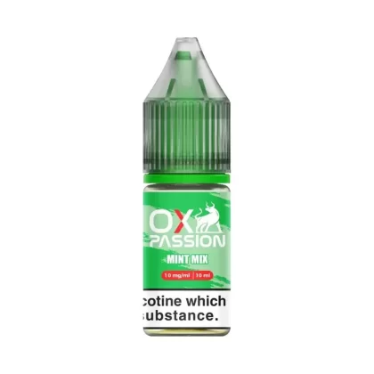 OXVA OX Passion Mint Mix E Liquid 10ml - Nicotine Strength#20mg>10mg (0D485C)