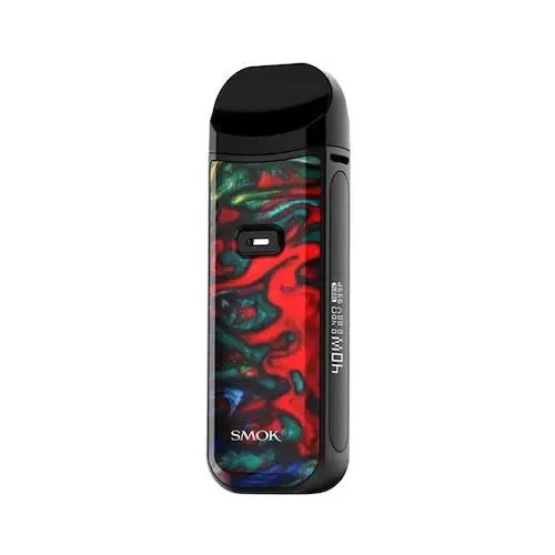 SMOK Nord 2 40W Pod System Kit - Red Stabilizing Wood - Image 3