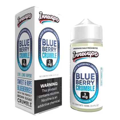 Innevape - Blueberry Crumble - 100ML E-Liquid - 3MG